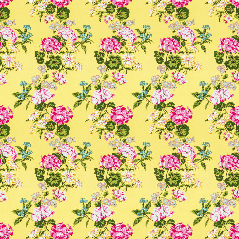7545-9 Summer Garden by Bassett Mcnab Fabric BASSETT MCNAB PRINTS 100%COT USA Horizontal: 13.5 and Vertical: 26.5 54 in - Fabric Carolina -