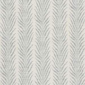 Creeping Fern Slumber Blue 75453 by Schumacher Fabric