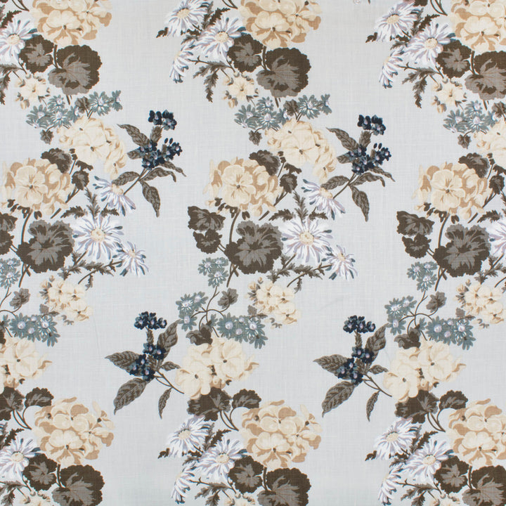 7545L-7 Summer Garden Windswept by Bassett Mcnab Fabric NOT SAMPLED 100%LIN USA Horizontal: 26.5 and Vertical: 13.5 54 in - Fabric Carolina -
