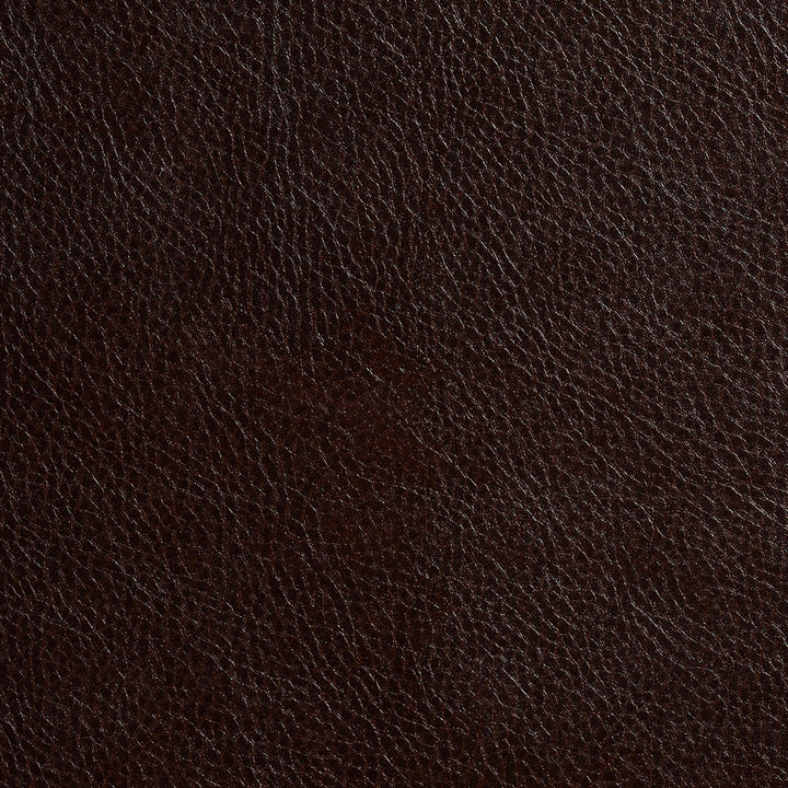 7545 Chocolate by Charlotte Fabric Recycled Leather II 50% Polyurethane, 50% Recycled Leather (Pvc/Lead Free), 30oz. Asia Exceeds 200,000 Wyzenbeek Rubs (Heavy Duty) No Repeat 54 Inches - Fabric Carolina -