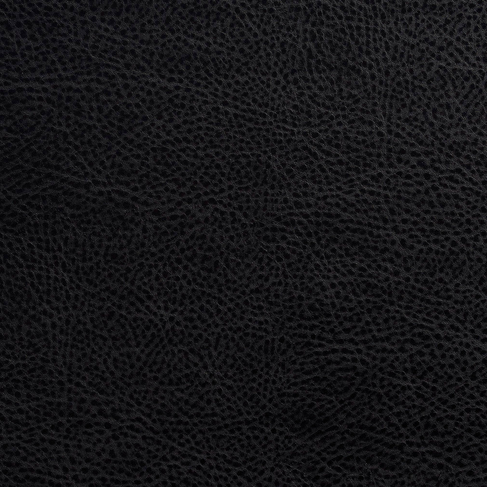 7546 Onyx by Charlotte Fabric Recycled Leather II 50% Polyurethane, 50% Recycled Leather (Pvc/Lead Free), 30oz. Asia Exceeds 200,000 Wyzenbeek Rubs (Heavy Duty) No Repeat 54 Inches - Fabric Carolina -