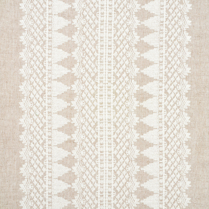 Wentworth Embroidery Natural 75472 by Schumacher Fabric NEW TRADITIONAL II LINEN 50% COTTON 50% INDIA </p><p>Repeat: Horizontal: 25 5/8" (65CM) and Vertical: 2 1/8" (5CM) 55 - Fabric Carolina -