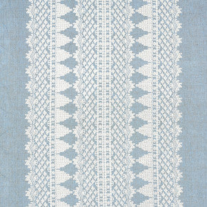 Wentworth Embroidery Chambray 75475 by Schumacher Fabric