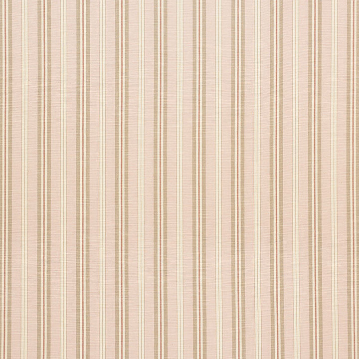 Lewis Stripe Blush 75501 by Schumacher Designer Fabric New-Traditional 67% Cotton, 19% Viscose, 14% Linen Martindale 33,000 Horizontal: 3.75 and Vertical: - 59.75 - Swanky Fabrics -