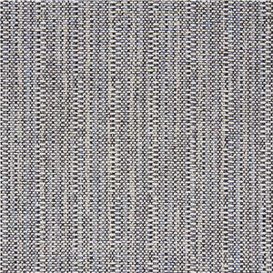 Piedmont Chenille Black & Neutral 75641 by Schumacher Fabric