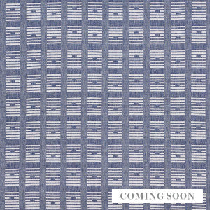 Tiasquam Weave Navy 75660 by Schumacher Fabric