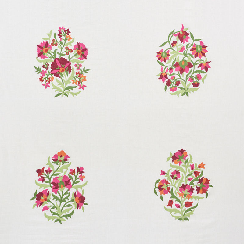 Antalya Medallion Embroidery Garnet 75741 by Schumacher Fabric OTTOMAN CHIC See Sample INDIA - </p><p>Repeat: Horizontal: 56" (142CM) and Vertical: 52 1/2" (133CM) 56" (142CM) - Fabric Carolina -