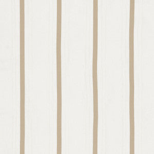 Stripe Applique Sheer Tan 75762 by Schumacher Fabric