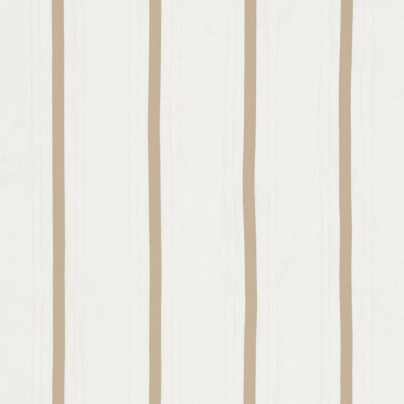 Stripe Applique Sheer Tan 75762 by Schumacher Fabric NATURAL SHEERS LINEN 90% POLYESTER 10% INDIA </p><p>Repeat: Horizontal: 6 1/2" (17CM) and Vertical: 50.75 - Fabric Carolina -