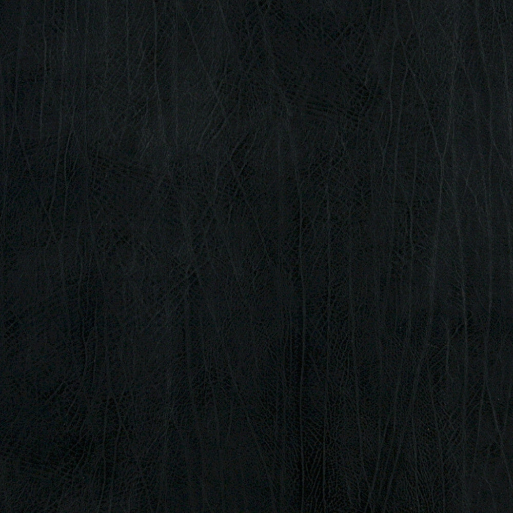 7581 Midnight by Charlotte Fabric Recycled Leather III 50% Polyurethane, 50% Recycled Leather (Pvc/Lead Free), 30oz. Asia Exceeds 200,000 Wyzenbeek Rubs (Heavy Duty) No Repeat 54 Inches - Fabric Carolina -
