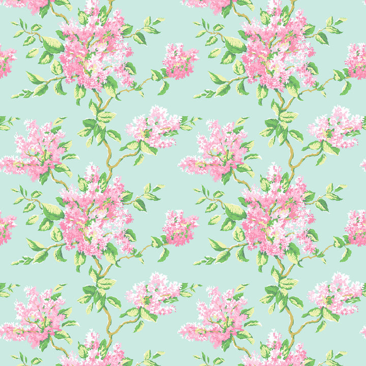 7583-4 Lilacs by Bassett Mcnab Fabric BASSETT MCNAB PRINTS 100%COT USA </p><p>Repeat: 25.25 54 in - Fabric Carolina -