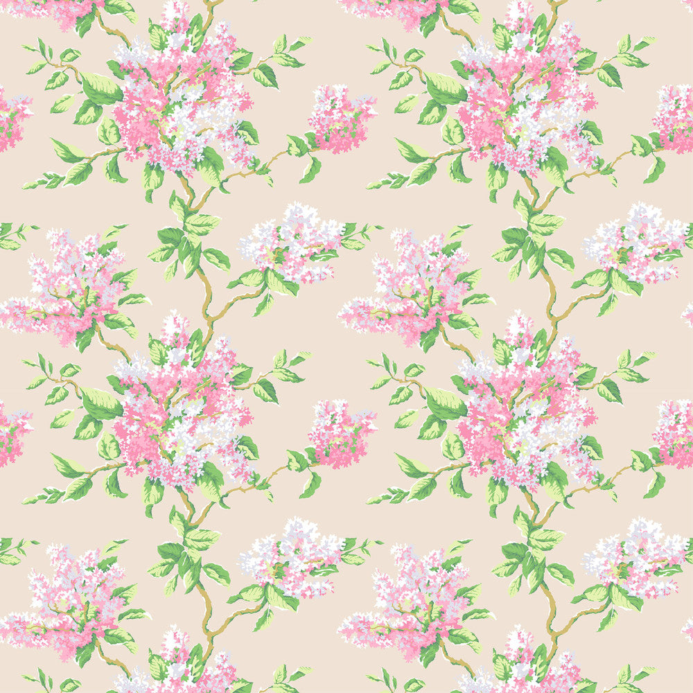 7583-7 Lilacs by Bassett Mcnab Fabric BASSETT MCNAB PRINTS 100%COT USA </p><p>Repeat: 25.25 54 in - Fabric Carolina -