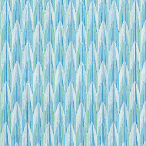 Verdant Aqua & Leaf 75910 by Schumacher Fabric