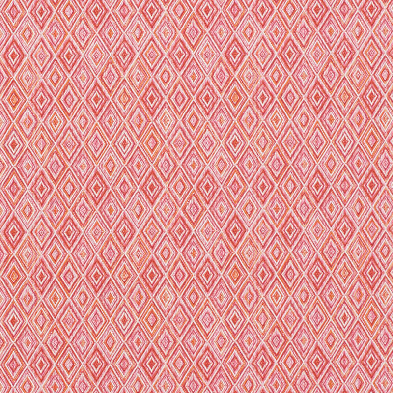 Diamond Strie Pink & Orange 75922 by Schumacher Fabric Schumacher Fabric Diamond Strie Pink & Orange 75922Fabric ACRYLIC 100% FRANCE </p><p>Repeat: H: HORZ. 7" (18CM) , V: VERT. 5 1/2" (13CM) 55 - Fabric Carolina -