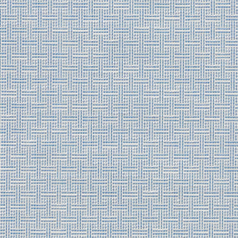 Brickell Blue 75930 by Schumacher Designer Fabric INDOOR/OUTDOOR PRINTS & WOVENS III ACRYLIC 100% FRANCE MARTINDALE 20,000 </p><p>Repeat: Horizontal: 1" (3CM) and Vertical: 1 1/4" (3CM) 54.25 - Swanky Fabrics -