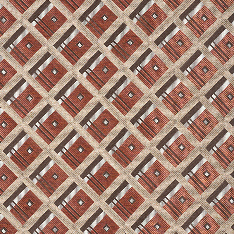 Legrad Argyle Cognac 76010 by Schumacher Fabric CLUB CAVALIER See Sample ITALY - </p><p>Repeat: Horizontal: 3 3/4" (10CM) and Vertical: 3 3/4" (10CM) 56 1/2" (144CM) - Fabric Carolina -