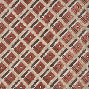 Legrad Argyle Cognac 76010 by Schumacher Fabric