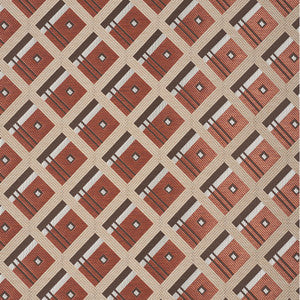 Legrad Argyle Cognac 76010 by Schumacher Fabric