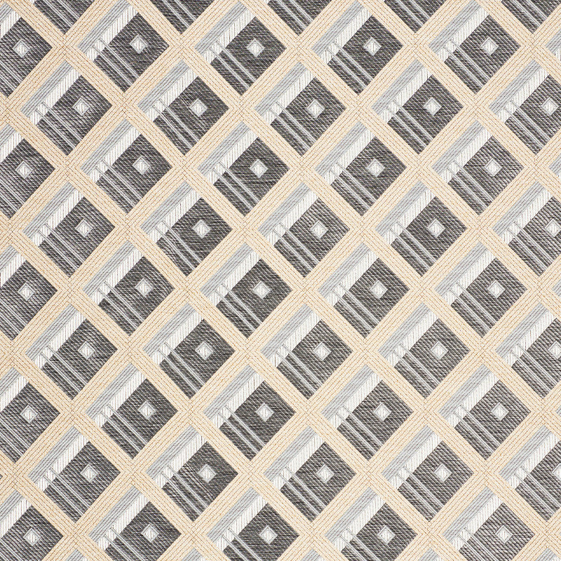 Legrad Argyle Charcoal 76011 by Schumacher Fabric CLUB CAVALIER See Sample ITALY - </p><p>Repeat: Horizontal: 3 3/4" (10CM) and Vertical: 3 3/4" (10CM) 56 1/2" (144CM) - Fabric Carolina -