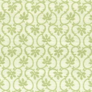 7615-15 Floral Scroll by Bassett Mcnab Fabric