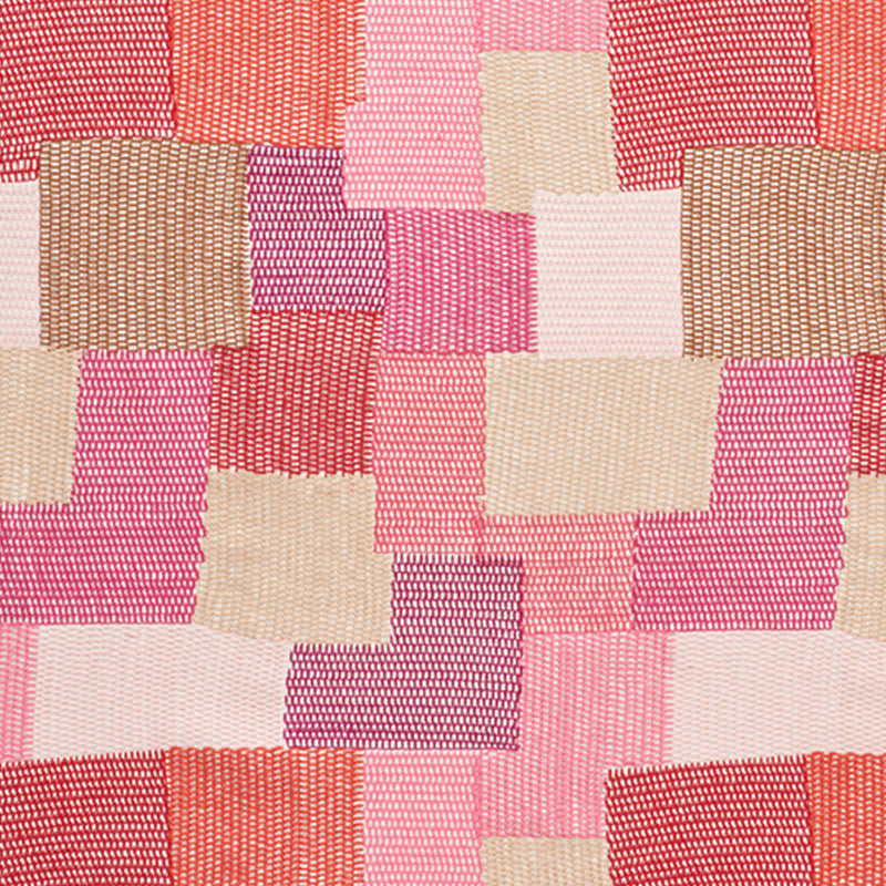 Carnaby Pink & Red 76181 by Schumacher Fabric FREE SPIRIT POLYESTER 55% COTTON 15% INDIA </p><p>Repeat: Horizontal: 24" (61CM) and Vertical: 29 1/2" (75CM) 49 - Fabric Carolina -
