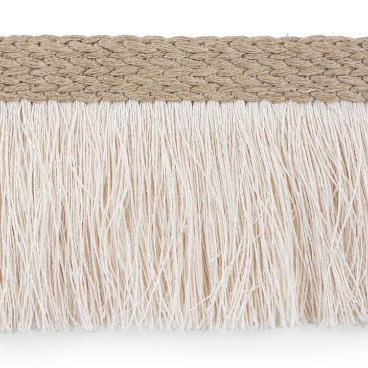 Braided Linen Fringe Ivory 76264 by Schumacher Trim FREE SPIRIT LINEN 100% BELGIUM </p><p>Repeat: Horizontal: 1/2" (1CM) and Vertical: 5 - Fabric Carolina -