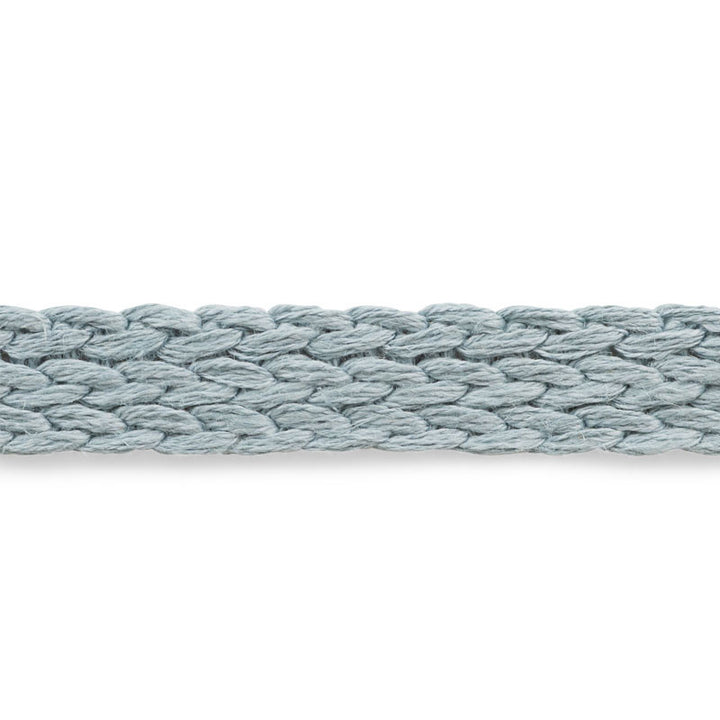 Braided Linen Tape Medium Sky 76280 by Schumacher Trim FREE SPIRIT LINEN 100% BELGIUM </p><p>Repeat: Horizontal: 3/8" (1CM) and Vertical: 0.75 - Fabric Carolina -