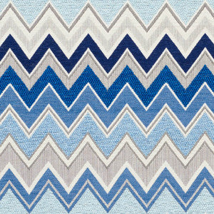 Zenyatta Mondatta Ii Blue 76300 by Schumacher Fabric