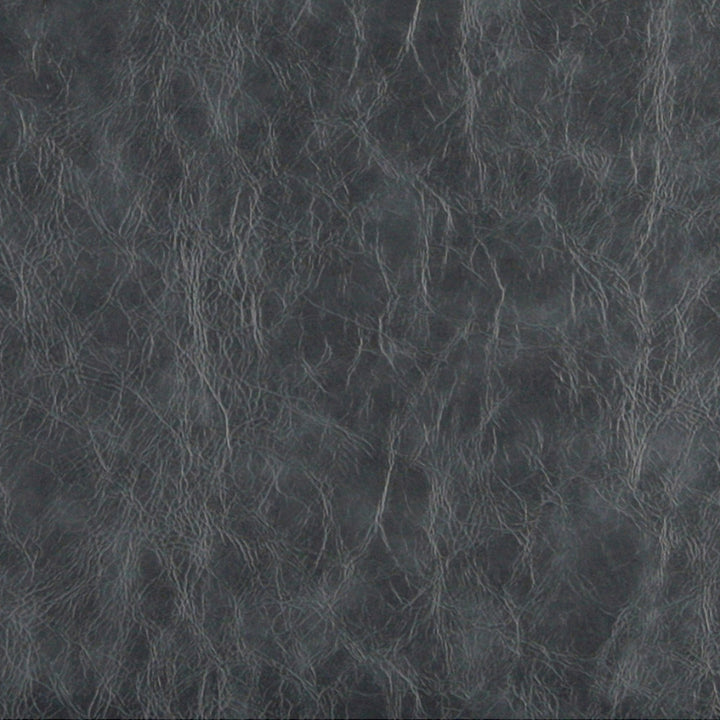 7630 Slate by Charlotte Fabric Recycled Leather V 50% Polyurethane, 50% Recycled Leather (Pvc/Lead Free), 30oz. Asia Exceeds 200,000 Wyzenbeek Rubs (Heavy Duty) No Repeat 54 Inches - Fabric Carolina -