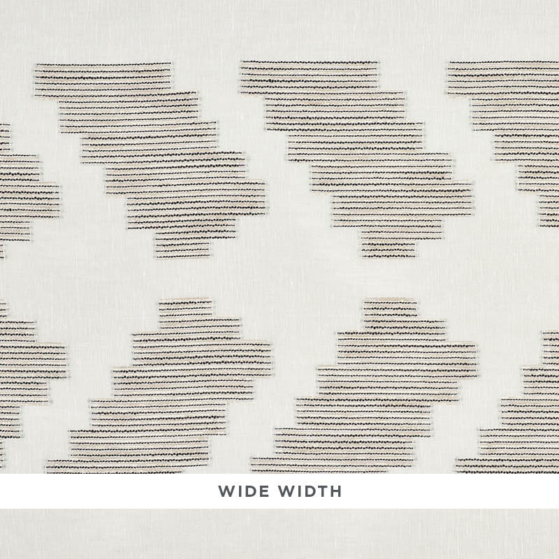 Adia Sheer Mica 76500 by Schumacher Designer Fabric WORLD VIEW LINEN 60% POLYACRYLIC 20% TURKEY </p><p>Repeat: Horizontal: 7 1/2" (19CM) and Vertical: 23 1/2" (60CM) 118.5 - Swanky Fabrics -