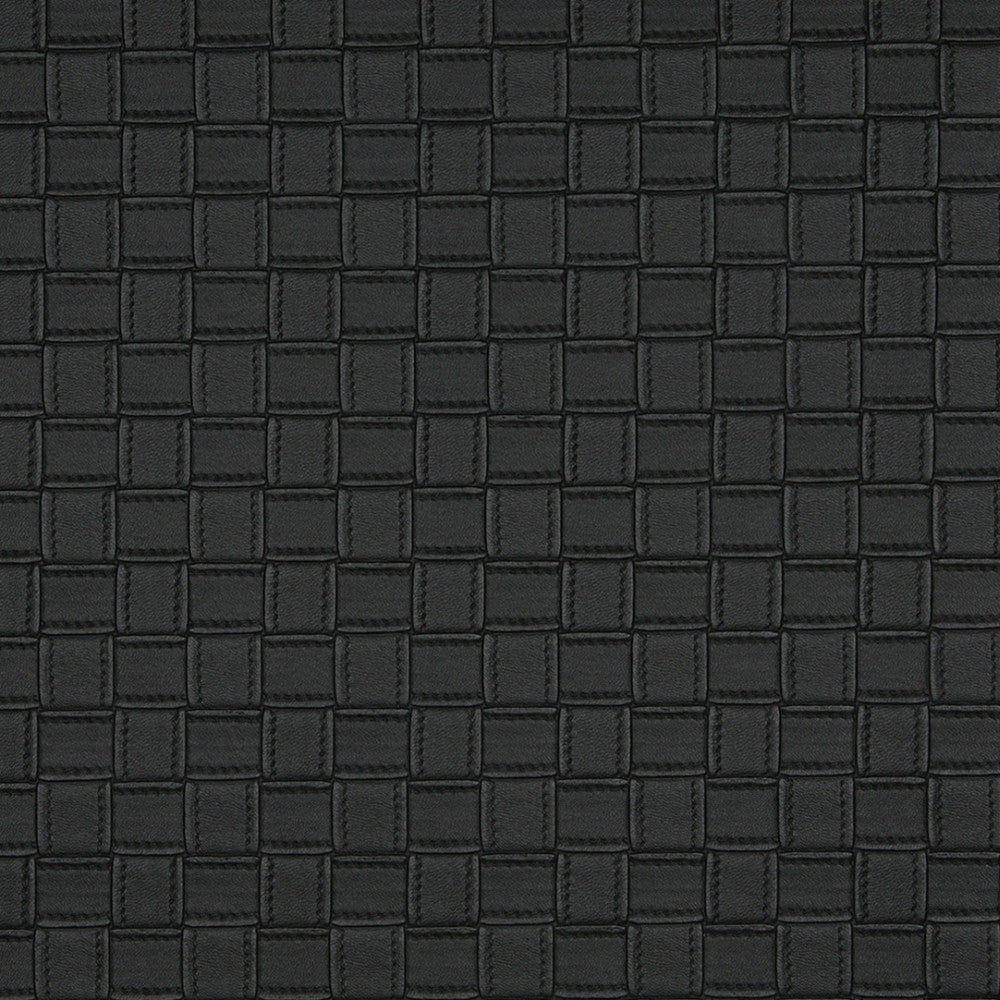 7656 Ebony by Charlotte Fabric Ultimate Leather Looks II 90% Virgin Vinyl, 5% Polyurethane, 26oz. Europe Exceeds 200,000 Wyzenbeek Rubs (Heavy Duty) Horizontal: 2" x Vertical: 2" 54 Inches - Fabric Carolina -