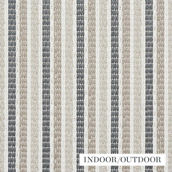 Barbary Stripe Natural 76640 by Schumacher Fabric Indooroutdoor-Linen 78% Linen, 22% Acrylic - Horizontal: 3.5 and Vertical: 2.875 55 - Fabric Carolina -