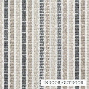 Barbary Stripe Natural 76640 by Schumacher Fabric