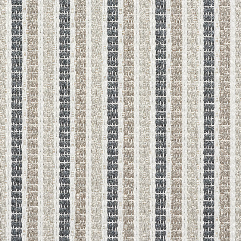 Barbary Stripe Natural 76640 by Schumacher Designer Fabric INDOOR/OUTDOOR LINEN See Sample FRANCE MEDIUM </p><p>Repeat: Horizontal: 3 1/2" (9CM) and Vertical: 2 7/8" (7CM) 55" (140CM) - Swanky Fabrics -