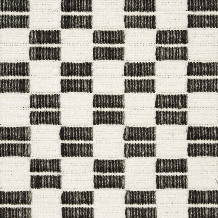Elkhart Black 76741 by Schumacher Fabric FOLK ART See Sample ITALY - </p><p>Repeat: Horizontal: 7/8" (2CM) and Vertical: 1" (3CM) 55 5/8" (141CM) - Fabric Carolina -