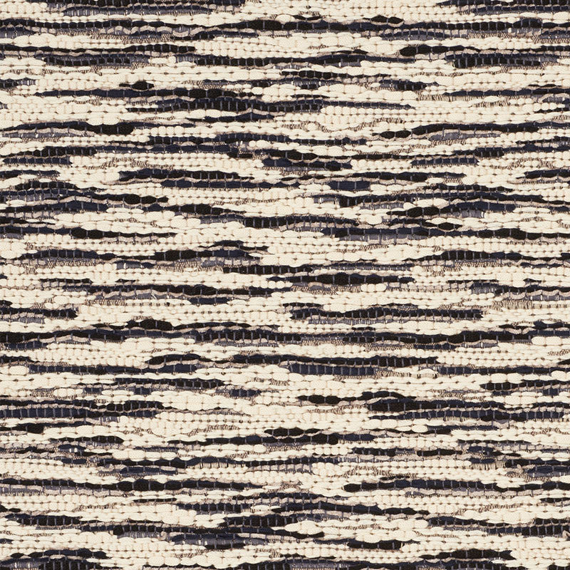 Walker Black 76781 by Schumacher Designer Fabric FOLK ART COTTON 47% LINEN 27% ITALY </p><p>Repeat: Horizontal: and Vertical: 53.5 - Swanky Fabrics -