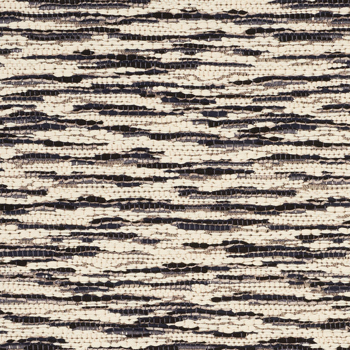Walker Black 76781 by Schumacher Designer Fabric FOLK ART COTTON 47% LINEN 27% ITALY </p><p>Repeat: Horizontal: and Vertical: 53.5 - Swanky Fabrics -