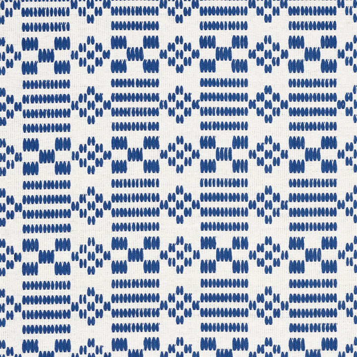Wilson Embroidery Indigo 76790 by Schumacher Fabric FOLK ART See Sample INDIA - </p><p>Repeat: Horizontal: 2 7/8" (7CM) and Vertical: 3 1/4" (8CM) 54 1/2" (138CM) - Fabric Carolina -