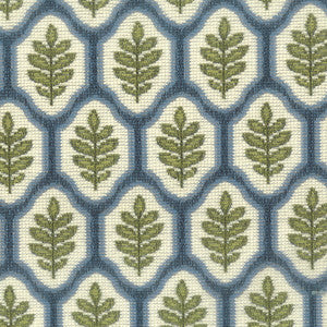 7685-4 Grospoint Leaf by Bassett Mcnab Fabric