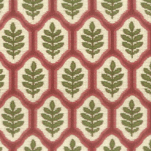 7685-5 Grospoint Leaf by Bassett Mcnab Fabric