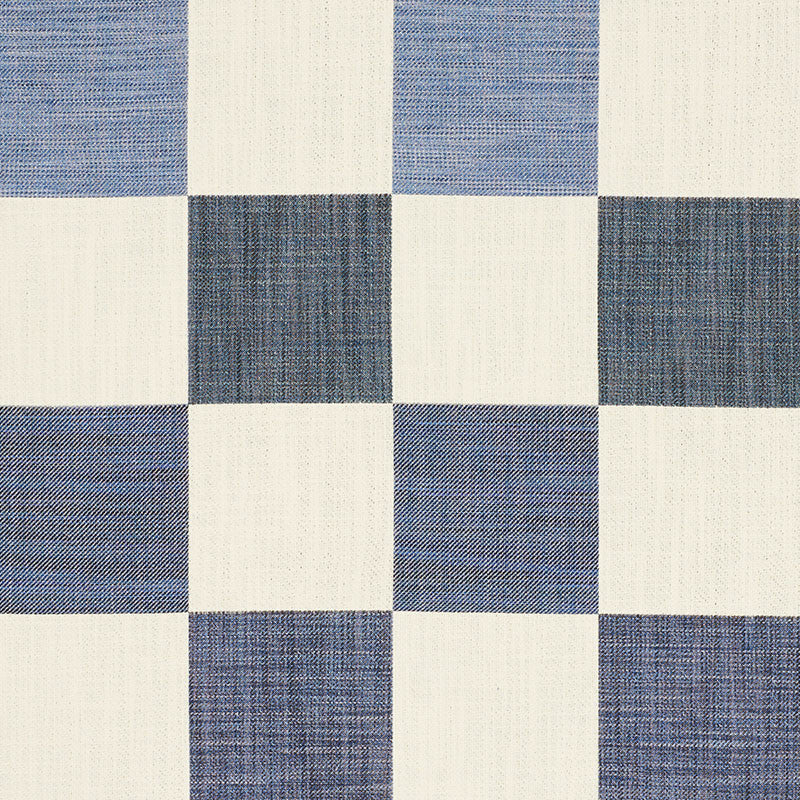 Smithton Weave Denim 76920 by Schumacher Fabric FOLK ART See Sample ITALY - </p><p>Repeat: Horizontal: 11 3/8" (29CM) and Vertical: 35" (89CM) 57" (145CM) - Fabric Carolina -