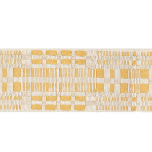 Brimfield Tape Yellow 76953 by Schumacher Fabric