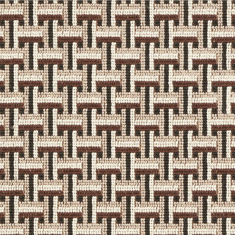 Saxon Epingle Cinder 76971 by Schumacher Fabric CLASSIC WOVENS II See Sample BELGIUM - </p><p>Repeat: Horizontal: 1 1/8" (3CM) and Vertical: 1 1/2" (4CM) 54" (134CM) - Fabric Carolina -