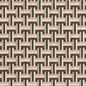 Saxon Epingle Cinder 76971 by Schumacher Fabric