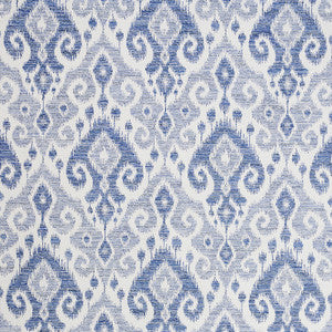 Dedra Performance Indigo 77362 by Schumacher Fabric