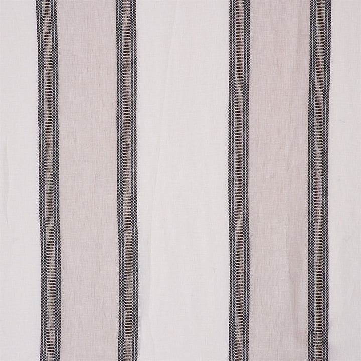 Senita Stripe Sheer Neutral 77430 by Schumacher Fabric TRUE WEST See Sample TURKEY - </p><p>Repeat: Horizontal: - and Vertical: 17 1/4" (44CM) 113" (338CM) - Fabric Carolina -