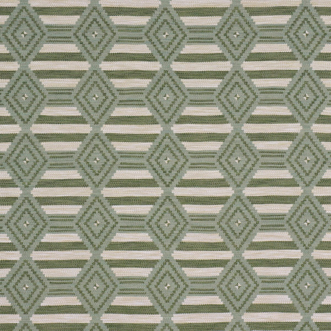 Manta Performance - Green & Mineral by Schumacher Fabric