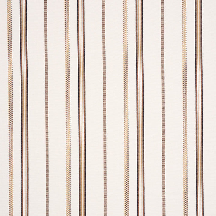 Kayenta Stripe Neutral 77450 by Schumacher Fabric TRUE WEST See Sample INDIA - </p><p>Repeat: Horizontal: 6 3/4" (17CM) and Vertical: - 56" (142CM) - Fabric Carolina -