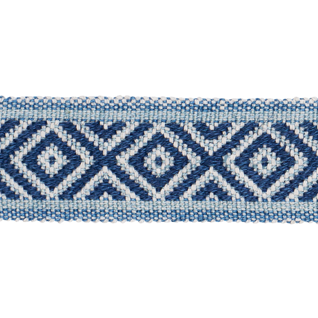 Larson Handwoven Tape - Indigo by Schumacher Trim