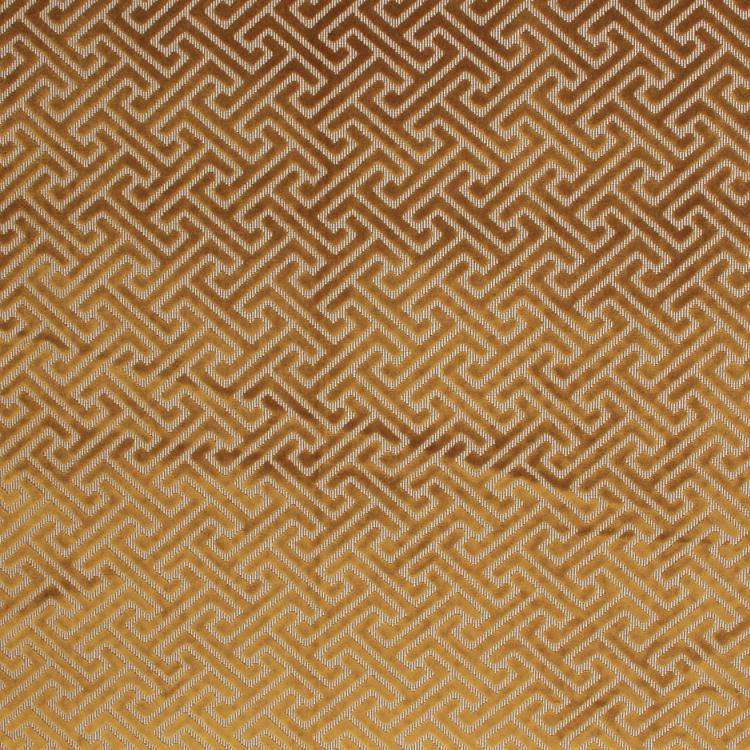 Royal Fret Citron by RM CoCo Fabric